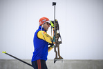 29.10.2020, xkvx, Wintersport - Biathlon Training Oberhof - Skihalle, v.l. Arnd Peiffer (Germany)