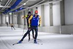 29.10.2020, xkvx, Wintersport - Biathlon Training Oberhof - Skihalle, v.l. Arnd Peiffer (Germany)