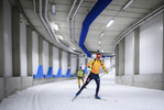 29.10.2020, xkvx, Wintersport - Biathlon Training Oberhof - Skihalle, v.l. Simon Kaiser (Germany)