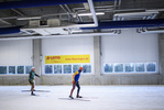 29.10.2020, xkvx, Wintersport - Biathlon Training Oberhof - Skihalle, v.l. Lars Erik Weick (Germany) und Benedikt Doll (Germany)