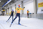 05.11.2020, xkvx, Wintersport - Biathlon Training Oberhof - Skihalle, v.l. Erik Lesser (Germany) und Arnd Peiffer (Germany)