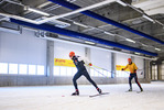 05.11.2020, xkvx, Wintersport - Biathlon Training Oberhof - Skihalle, v.l. Benedikt Doll (Germany) und Philipp Horn (Germany)