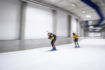 05.11.2020, xkvx, Wintersport - Biathlon Training Oberhof - Skihalle, v.l. Philipp Lipowitz (Germany)