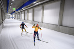 05.11.2020, xkvx, Wintersport - Biathlon Training Oberhof - Skihalle, v.l. Tim Wolter (Germany) und Simon Kaiser (Germany)