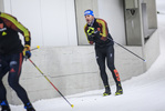 05.11.2020, xkvx, Wintersport - Biathlon Training Oberhof - Skihalle, v.l. Bundestrainer Mark Kirchner (Germany)