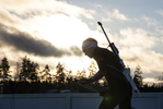 26.11.2020, xkvx, Biathlon IBU Weltcup Kontiolahti, Training Damen und Herren, v.l. Tarjei Boe (Norway) in aktion / in action competes