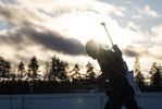 26.11.2020, xkvx, Biathlon IBU Weltcup Kontiolahti, Training Damen und Herren, v.l. Tarjei Boe (Norway) in aktion / in action competes