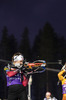 27.11.2020, xkvx, Biathlon IBU Weltcup Kontiolahti, Training Damen und Herren, v.l. Ida Lien (Norway) in aktion am Schiessstand / at the shooting range