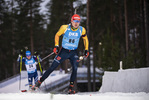 28.11.2020, xkvx, Biathlon IBU Weltcup Kontiolahti, Einzel Herren, v.l. Lucas Fratzscher (Germany) in aktion / in action competes