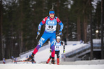 28.11.2020, xkvx, Biathlon IBU Weltcup Kontiolahti, Einzel Herren, v.l. Semen Suchilov (Russia) in aktion / in action competes