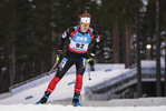 28.11.2020, xkvx, Biathlon IBU Weltcup Kontiolahti, Einzel Herren, v.l. Aidan Millar (Canada) in aktion / in action competes