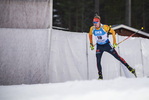 28.11.2020, xkvx, Biathlon IBU Weltcup Kontiolahti, Einzel Herren, v.l. Johannes Kuehn (Germany) in aktion / in action competes