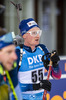 28.11.2020, xkvx, Biathlon IBU Weltcup Kontiolahti, Einzel Herren, v.l. Sebastian Stalder (Switzerland) im Ziel / in the finish