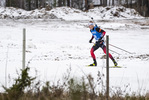 29.11.2020, xkvx, Biathlon IBU Weltcup Kontiolahti, Sprint Herren, v.l. Johannes Thingnes Boe (Norway) in aktion / in action competes