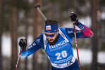 29.11.2020, xkvx, Biathlon IBU Weltcup Kontiolahti, Sprint Herren, v.l. Benjamin Weger (Switzerland) in aktion / in action competes
