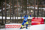 29.11.2020, xkvx, Biathlon IBU Weltcup Kontiolahti, Sprint Herren, v.l. Anton Smolski (Belarus) in aktion / in action competes