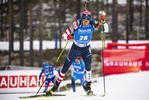 29.11.2020, xkvx, Biathlon IBU Weltcup Kontiolahti, Sprint Herren, v.l. Leif Nordgren (United States) in aktion / in action competes