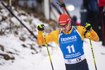 29.11.2020, xkvx, Biathlon IBU Weltcup Kontiolahti, Sprint Herren, v.l. Arnd Peiffer (Germany) in aktion / in action competes