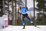 29.11.2020, xkvx, Biathlon IBU Weltcup Kontiolahti, Sprint Herren, v.l. Rene Zahkna (Estonia) in aktion / in action competes