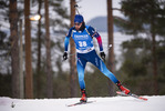 29.11.2020, xkvx, Biathlon IBU Weltcup Kontiolahti, Sprint Herren, v.l. Jeremy Finello (Switzerland) in aktion / in action competes