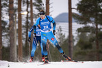 29.11.2020, xkvx, Biathlon IBU Weltcup Kontiolahti, Sprint Herren, v.l. Emilien Jacquelin (France) in aktion / in action competes