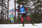 29.11.2020, xkvx, Biathlon IBU Weltcup Kontiolahti, Sprint Herren, v.l. Tarjei Boe (Norway) in aktion / in action competes