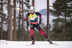 29.11.2020, xkvx, Biathlon IBU Weltcup Kontiolahti, Sprint Herren, v.l. Sturla Holm Laegreid (Norway) in aktion / in action competes