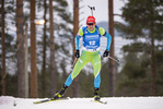 29.11.2020, xkvx, Biathlon IBU Weltcup Kontiolahti, Sprint Herren, v.l. Jakov Fak (Slovenia) in aktion / in action competes