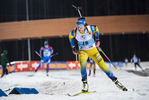 29.11.2020, xkvx, Biathlon IBU Weltcup Kontiolahti, Sprint Damen, v.l. Elisabeth Hoegberg (Sweden) in aktion / in action competes