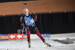 29.11.2020, xkvx, Biathlon IBU Weltcup Kontiolahti, Sprint Damen, v.l. Emilie Aagheim Kalkenberg (Norway) in aktion / in action competes