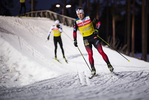 02.12.2020, xkvx, Biathlon IBU Weltcup Kontiolahti, Training Damen und Herren, v.l. Johannes Dale (Norway) in aktion / in action competes