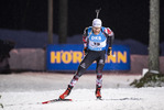03.12.2020, xkvx, Biathlon IBU Weltcup Kontiolahti, Sprint Herren, v.l. Simon Eder (Austria) in aktion / in action competes
