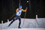 03.12.2020, xkvx, Biathlon IBU Weltcup Kontiolahti, Sprint Herren, v.l. Erik Lesser (Germany) in aktion / in action competes