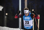 03.12.2020, xkvx, Biathlon IBU Weltcup Kontiolahti, Sprint Herren, v.l. Tarjei Boe (Norway) in aktion / in action competes