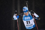 03.12.2020, xkvx, Biathlon IBU Weltcup Kontiolahti, Sprint Herren, v.l. Rene Zahkna (Estonia) in aktion / in action competes