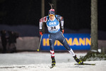 03.12.2020, xkvx, Biathlon IBU Weltcup Kontiolahti, Sprint Herren, v.l. Leif Nordgren (United States) in aktion / in action competes