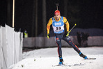 03.12.2020, xkvx, Biathlon IBU Weltcup Kontiolahti, Sprint Herren, v.l. Arnd Peiffer (Germany) in aktion / in action competes