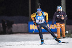 03.12.2020, xkvx, Biathlon IBU Weltcup Kontiolahti, Sprint Herren, v.l. Erik Lesser (Germany) in aktion / in action competes