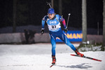 03.12.2020, xkvx, Biathlon IBU Weltcup Kontiolahti, Sprint Herren, v.l. Jeremy Finello (Switzerland) in aktion / in action competes
