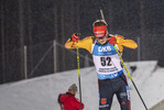 03.12.2020, xkvx, Biathlon IBU Weltcup Kontiolahti, Sprint Herren, v.l. Benedikt Doll (Germany) in aktion / in action competes
