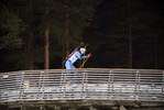 03.12.2020, xkvx, Biathlon IBU Weltcup Kontiolahti, Sprint Herren, v.l. Fabien Claude (France) in aktion / in action competes