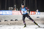 03.12.2020, xkvx, Biathlon IBU Weltcup Kontiolahti, Sprint Herren, v.l. David Komatz (Austria) in aktion / in action competes