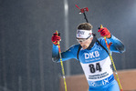 03.12.2020, xkvx, Biathlon IBU Weltcup Kontiolahti, Sprint Herren, v.l. Fabien Claude (France) in aktion / in action competes