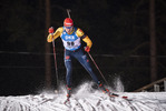 03.12.2020, xkvx, Biathlon IBU Weltcup Kontiolahti, Sprint Herren, v.l. Lucas Fratzscher (Germany) in aktion / in action competes