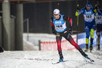 03.12.2020, xkvx, Biathlon IBU Weltcup Kontiolahti, Sprint Herren, v.l. Erlend Bjoentegaard (Norway) in aktion / in action competes