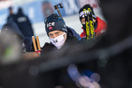 03.12.2020, xkvx, Biathlon IBU Weltcup Kontiolahti, Sprint Herren, v.l. Tarjei Boe (Norway) vor der Siegerehrung / before the medal ceremony