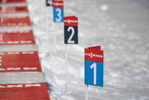 04.12.2020, xkvx, Biathlon IBU Weltcup Kontiolahti, Training Damen und Herren, v.l.  Viessmann Werbung / Viessmann Advertising