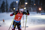 05.12.2020, xkvx, Biathlon IBU Weltcup Kontiolahti, Verfolgung Herren, v.l. Johannes Dale (Norway) in aktion / in action competes