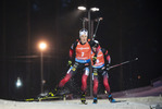 05.12.2020, xkvx, Biathlon IBU Weltcup Kontiolahti, Verfolgung Herren, v.l. Johannes Dale (Norway) in aktion / in action competes