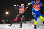 05.12.2020, xkvx, Biathlon IBU Weltcup Kontiolahti, Verfolgung Herren, v.l. Tarjei Boe (Norway) in aktion / in action competes